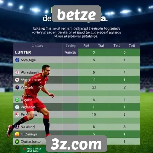 Comparativo de odds entre Betze e concorrentes do mercado