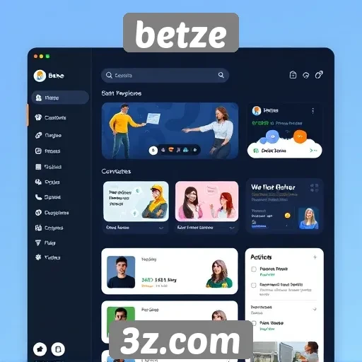 Experiência do usuário na interface do betze